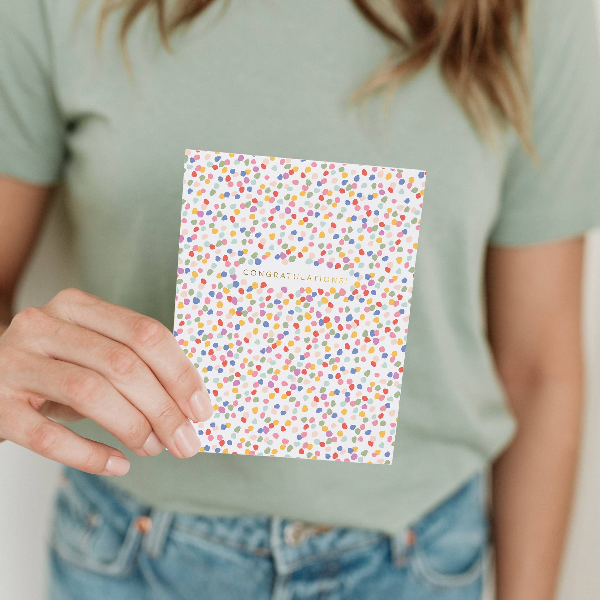 Congrats Dots Card