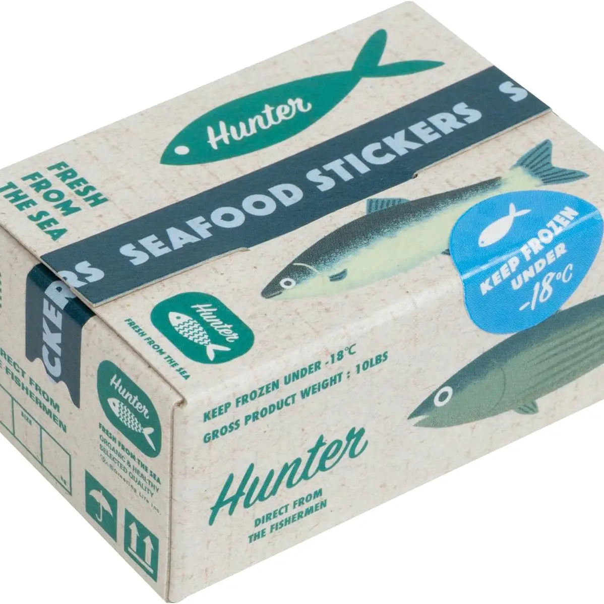 Mini Sticker Fish Box