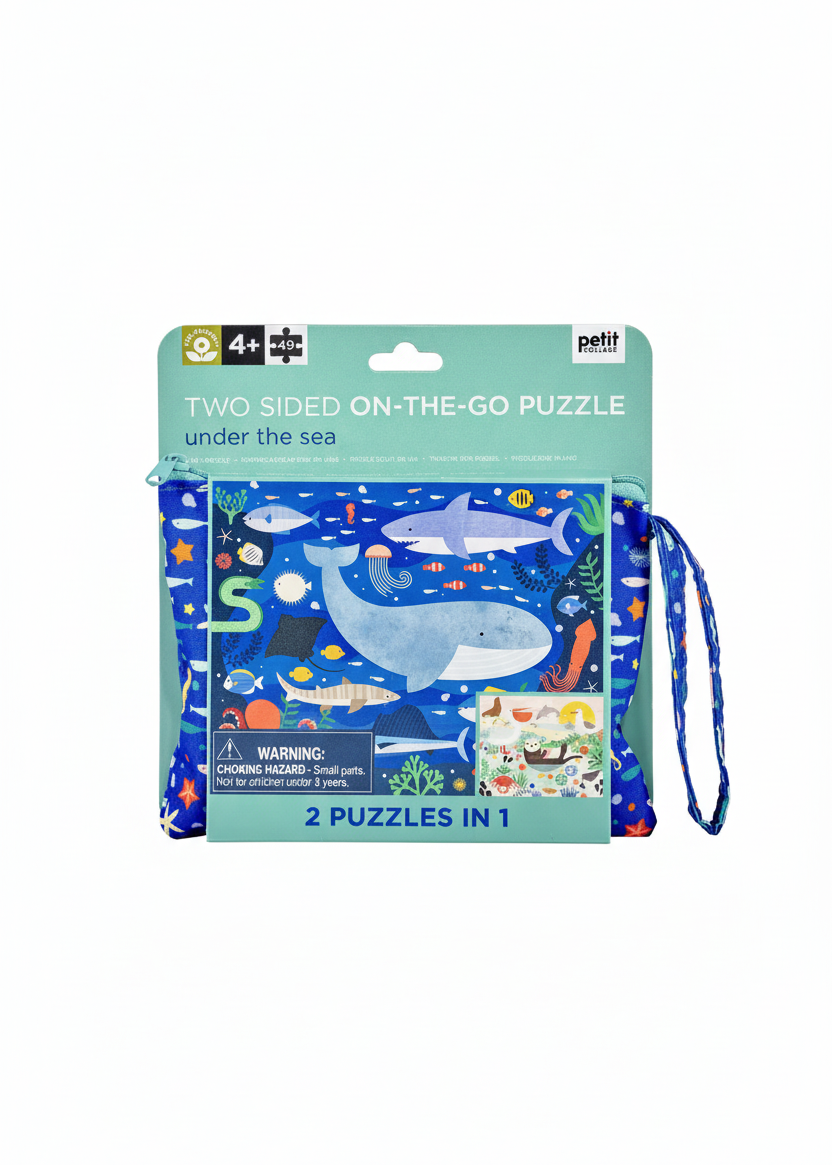 Two Sided Under the Sea On-The-Go Puzzle