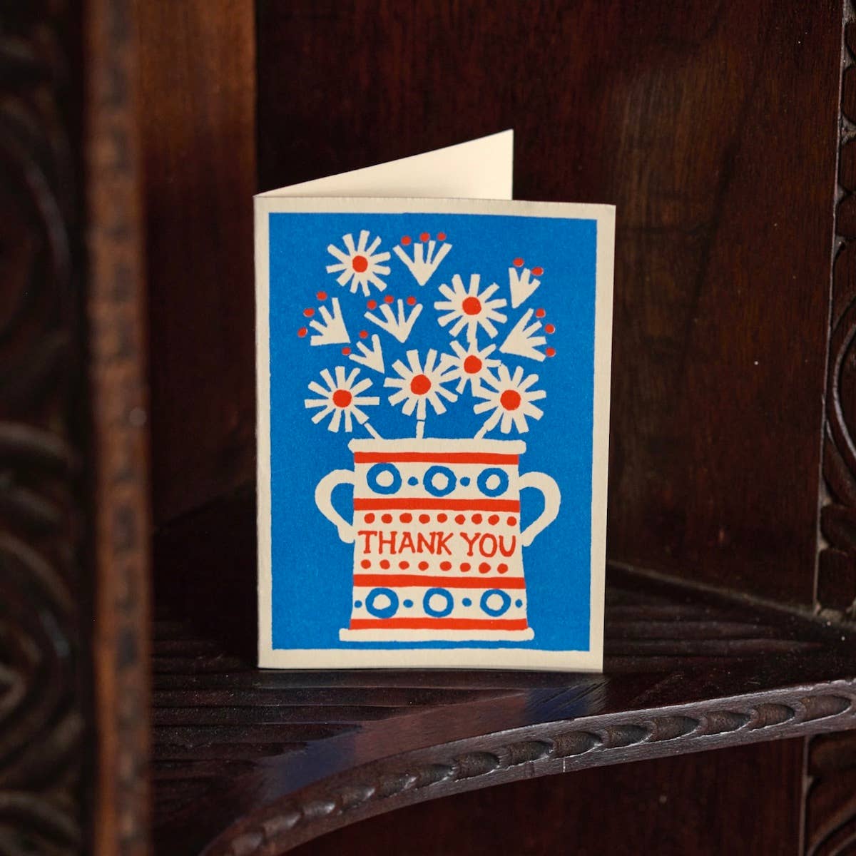 Small Card Thank You Mug