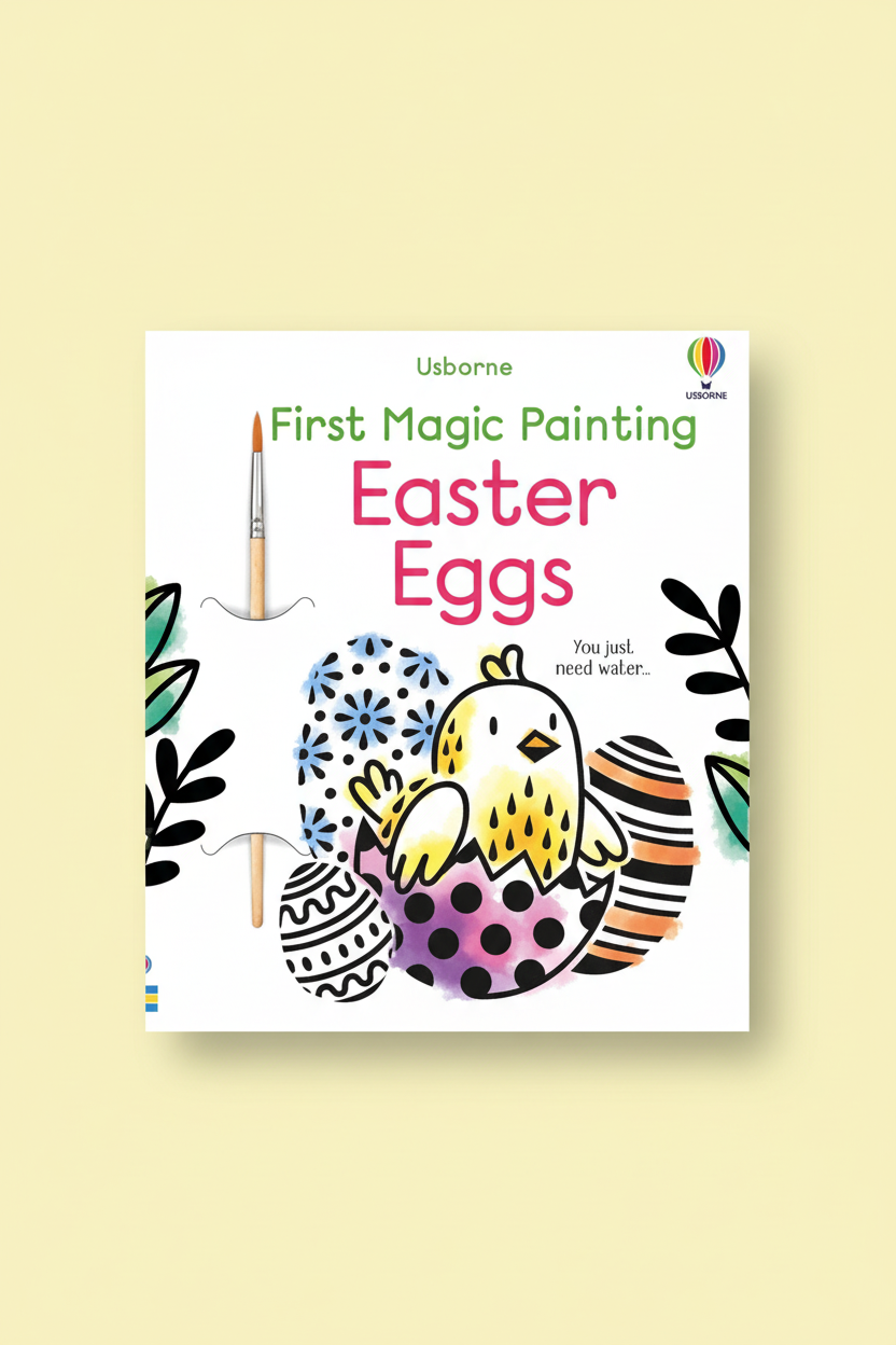 First Magic Painting Easter Eggs By Abigail Wheatley, Illustrated by Emily Ritson