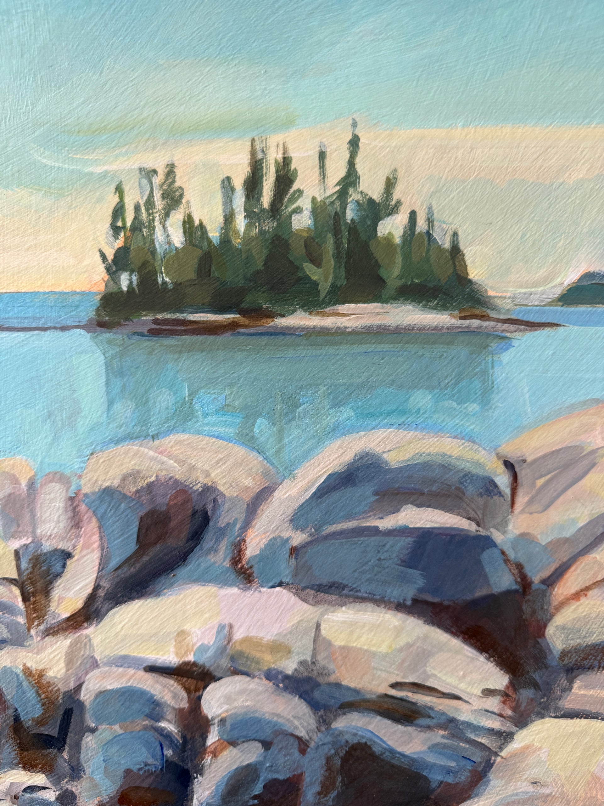 Granite Shore by Nat Dickinson