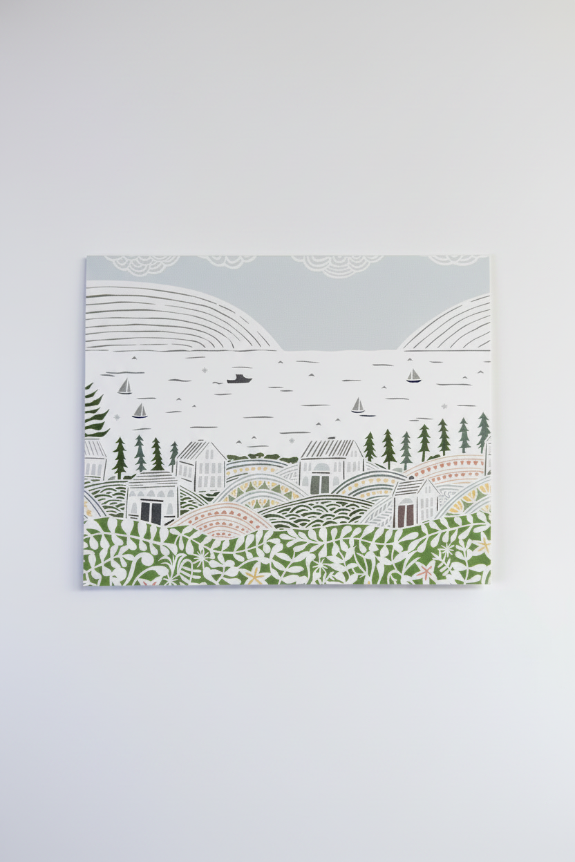 Somes Sound Notecard Set of 8 by Jennifer Judd-McGee