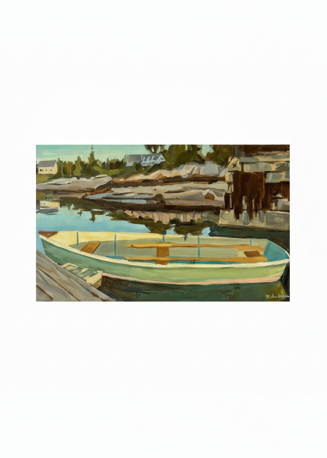 Caretaker's Dinghy by Nat Dickinson