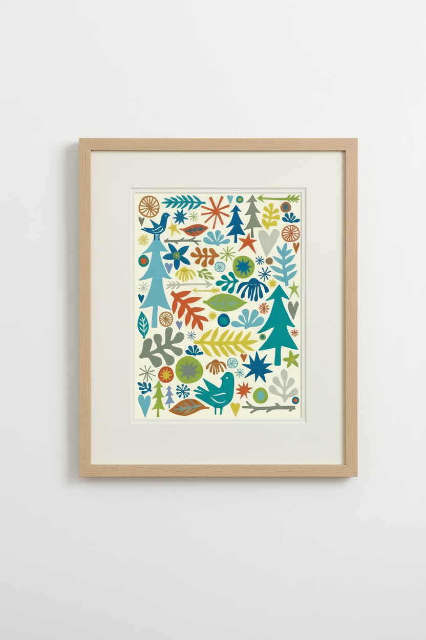 Into the Woods Archival Print by Jennifer Judd-McGee