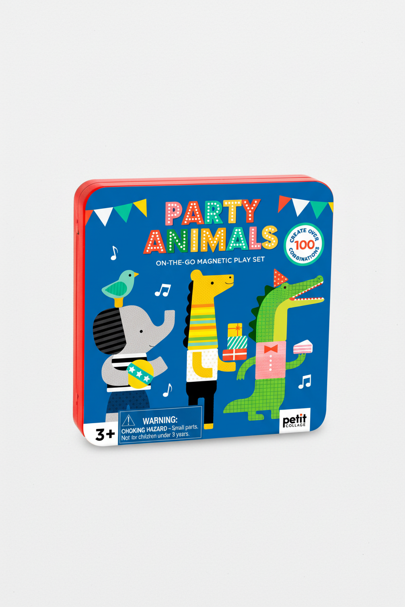 Party Animals On-the-Go Magnetic Play Set