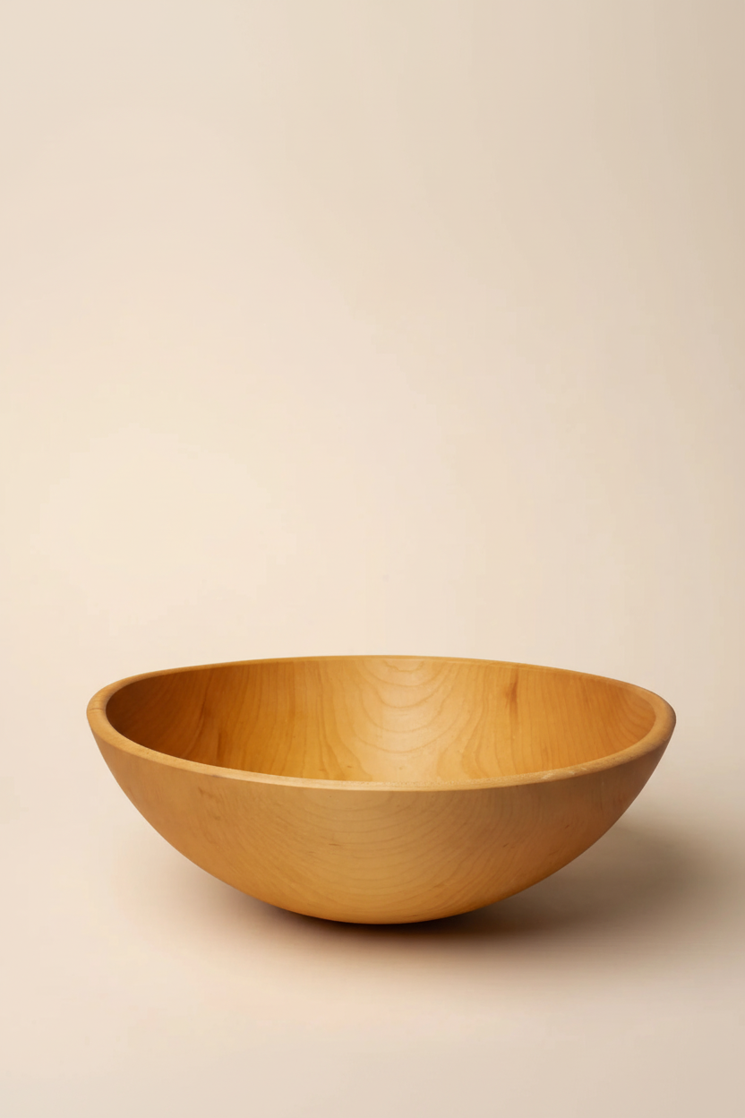 East Fork Solid Wood Salad Bowl