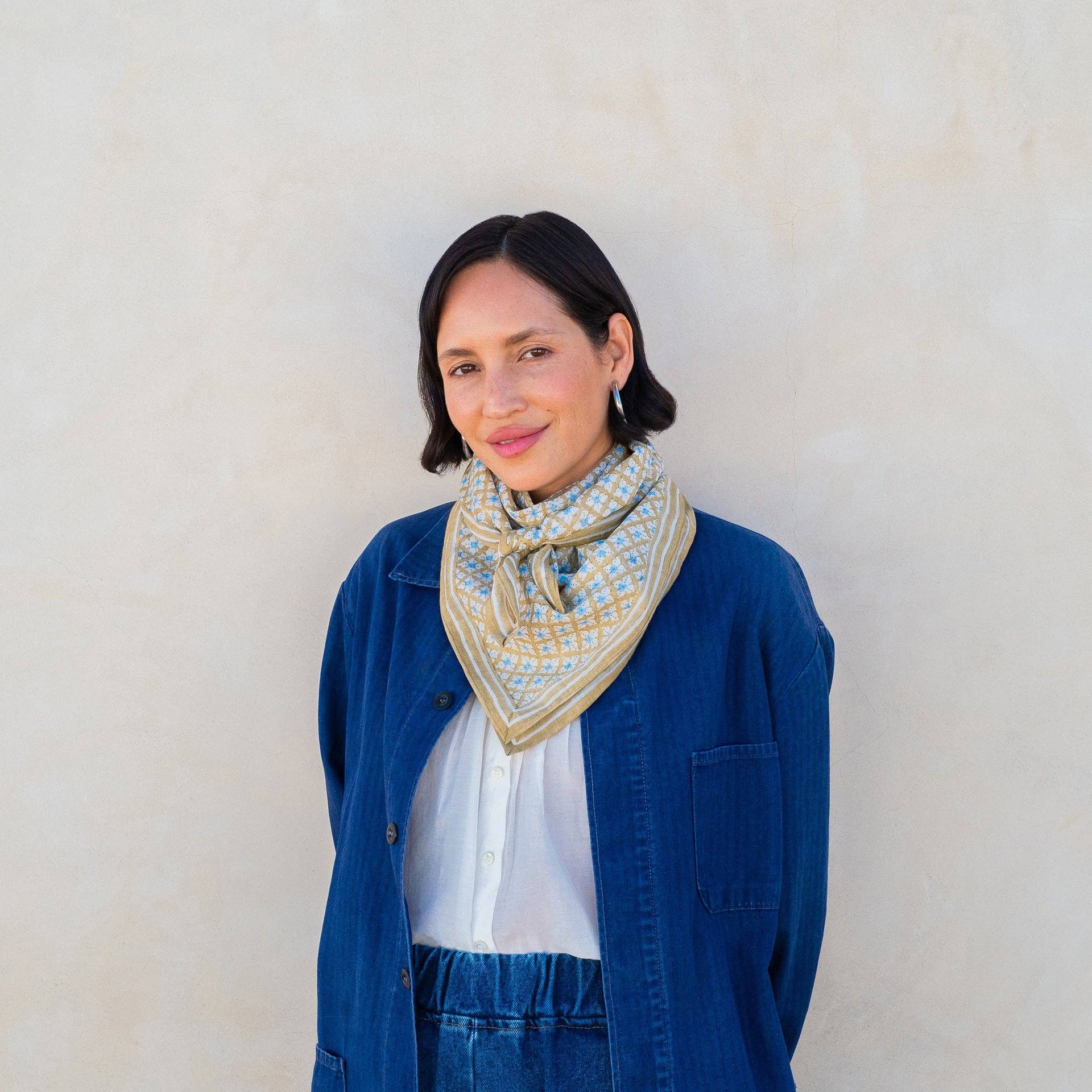 Dogwood | Square Scarf